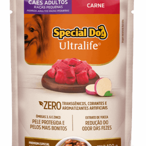 SACHÊ SPECIAL DOG ULTRALIFE ADULTOS RAÇAS PEQUENAS SABOR CARNE